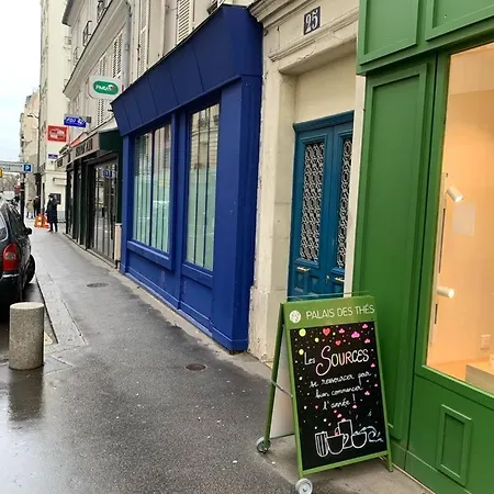 Urban Flat 173 - Charming Flat Atelier Gaite Montparnasse דירה פריז