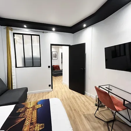 Urban Flat 173 - Charming Flat Atelier Gaite Montparnasse