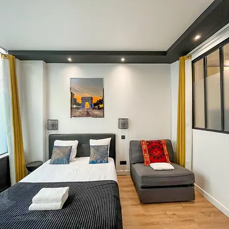 Lejlighed Urban Flat 173 - Charming Flat Atelier Gaite Montparnasse Paris