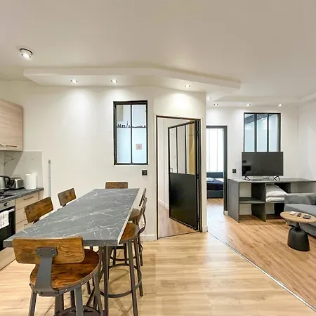 Urban Flat 173 - Charming Flat Atelier Gaite Montparnasse Paris