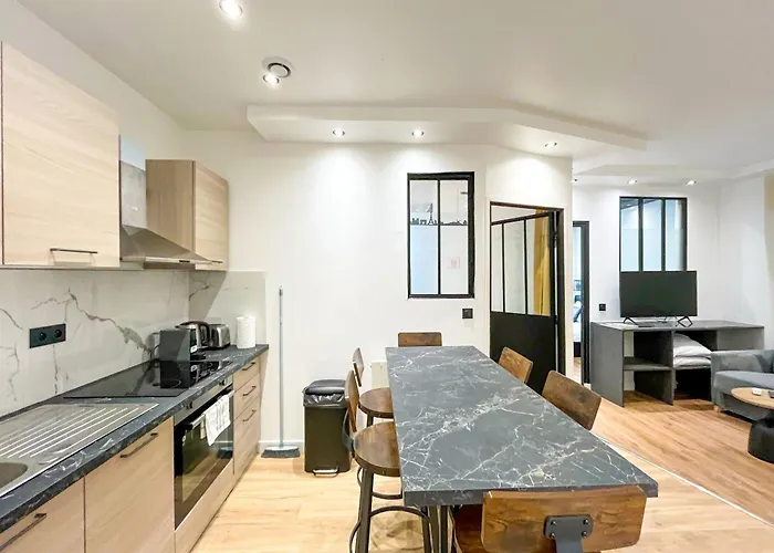 Urban Flat 173 - Charming Flat Atelier Gaite Montparnasse Paris