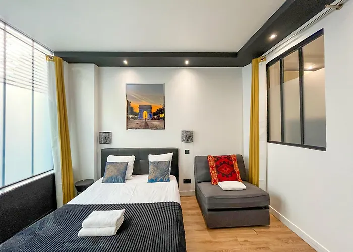 Appartement Urban Flat 173 - Charming Flat Atelier Gaite Montparnasse Paris